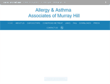 Tablet Screenshot of allergyasthmanyc.com